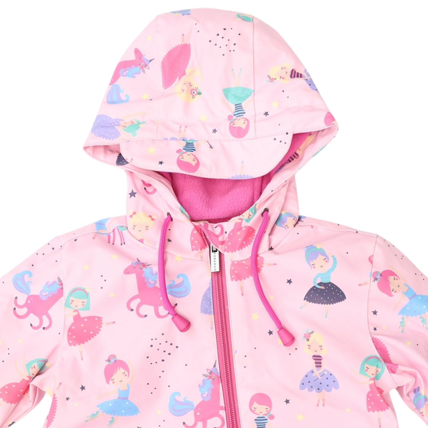 Dancing Unicorns Rain Suit - Pink