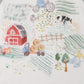 Clayton Farm Scene Tee - Cloud