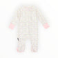 Sprinkles Zip Cotton Romper - Beige