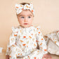 Gemma Print L/S Zipsuit
