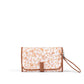 OIOI Change Mat Clutch - Peach Paisley/Tan