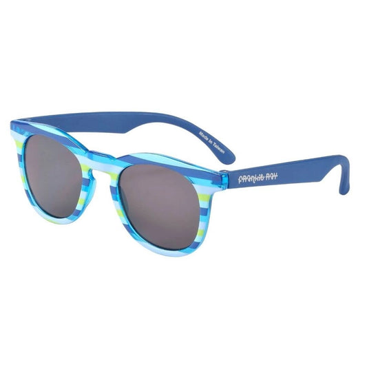 Toddler Sunglasses - Tyler  Crystal Blue Stripe