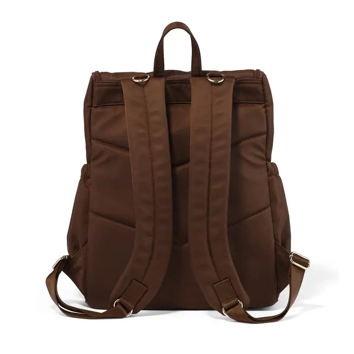 Signature Nappy Backpack - Chocolate Nylon