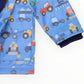 Raincoat Farm Machine - Blue