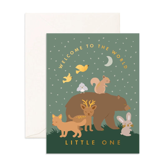 Card - Little One Woodland