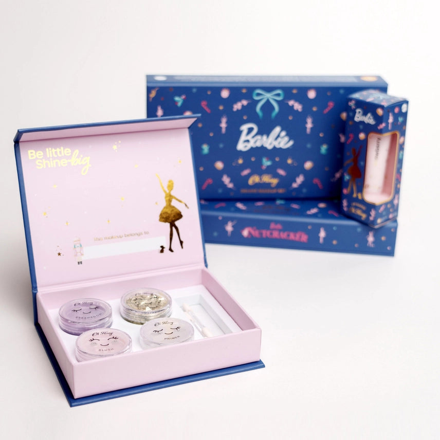 Oh Flossy X Barbie in the Nutcracker Makeup & Glitter Set