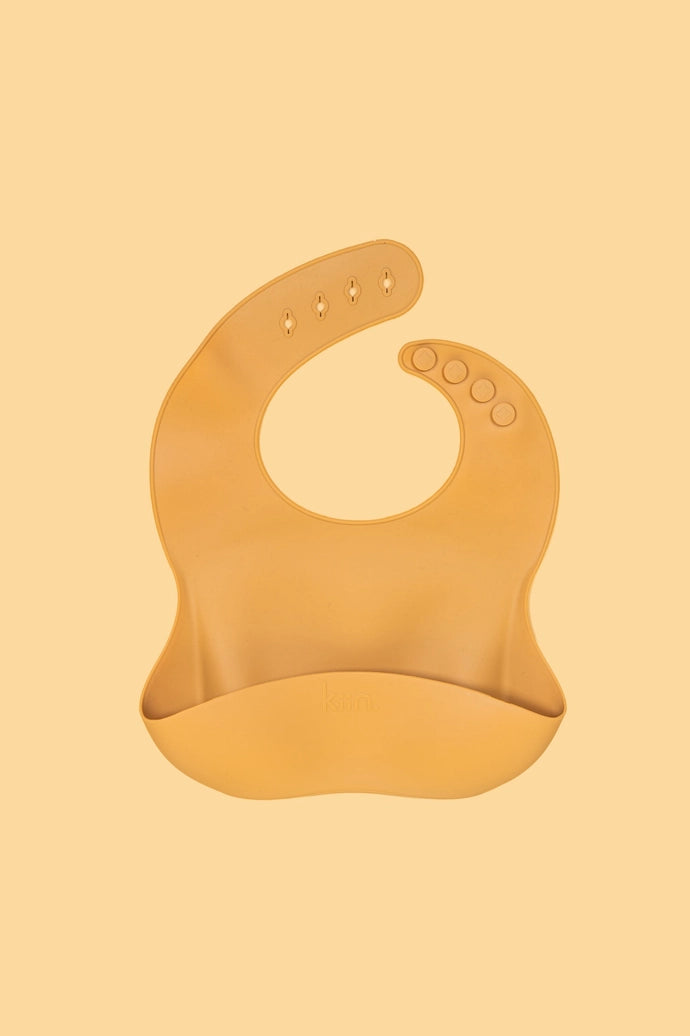 Silicone Bib - Tan