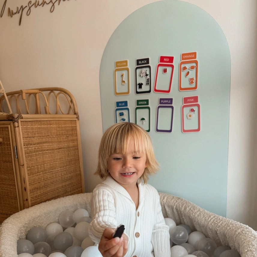 Magnetic Playwall™ | Magnetic Wall Decal For Kids & Playrooms - Sky
