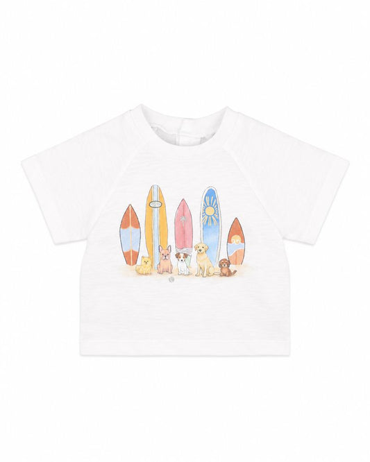 Max Surfer Dogs Tee - Cloud