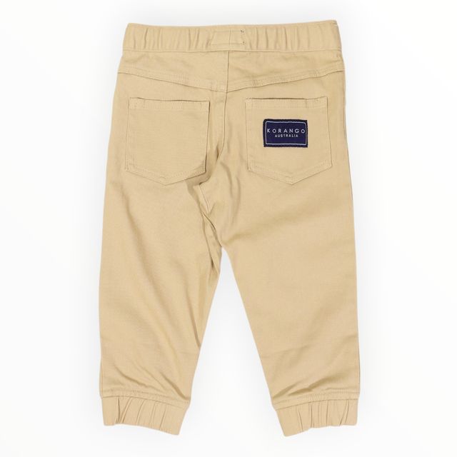 Soft Stretch Twill Pant - Sand