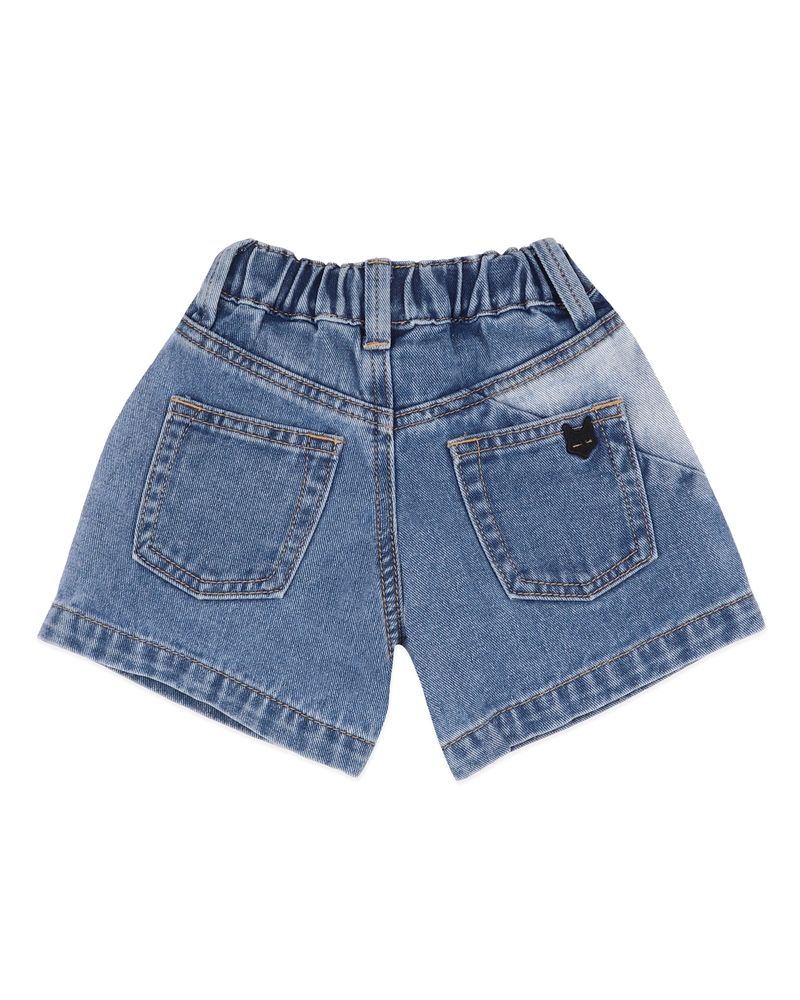 Fox Denim Shorts - Indigo