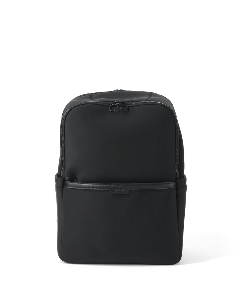 Multitasker Nappy Backpack - Black Neoprene