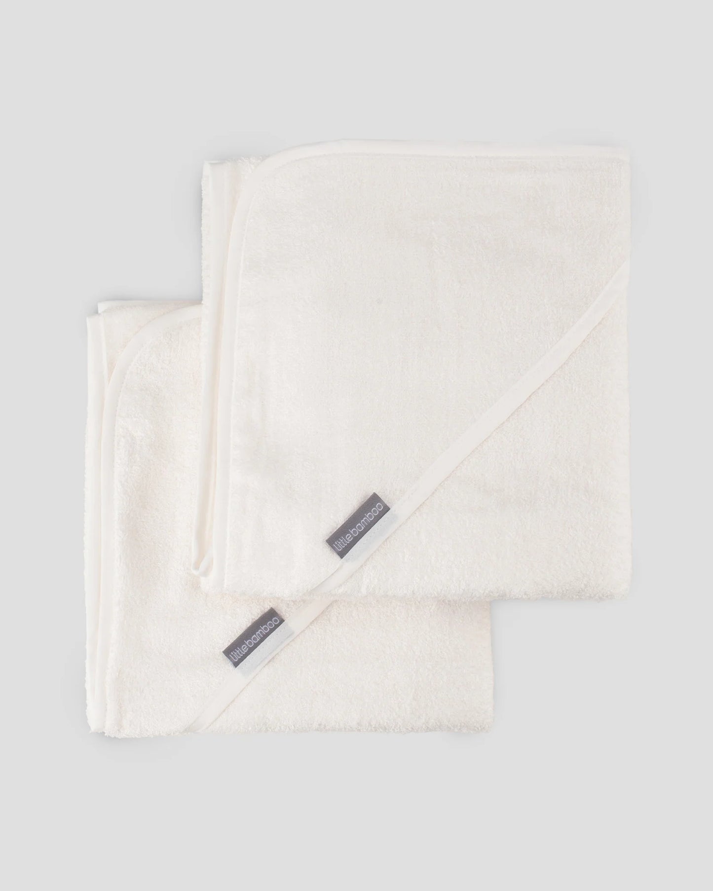 Baby Hooded Towels 2PK - Natural