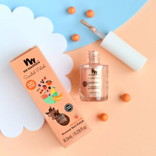 Kids Scented Nail Polish - Fruity Fun Peach