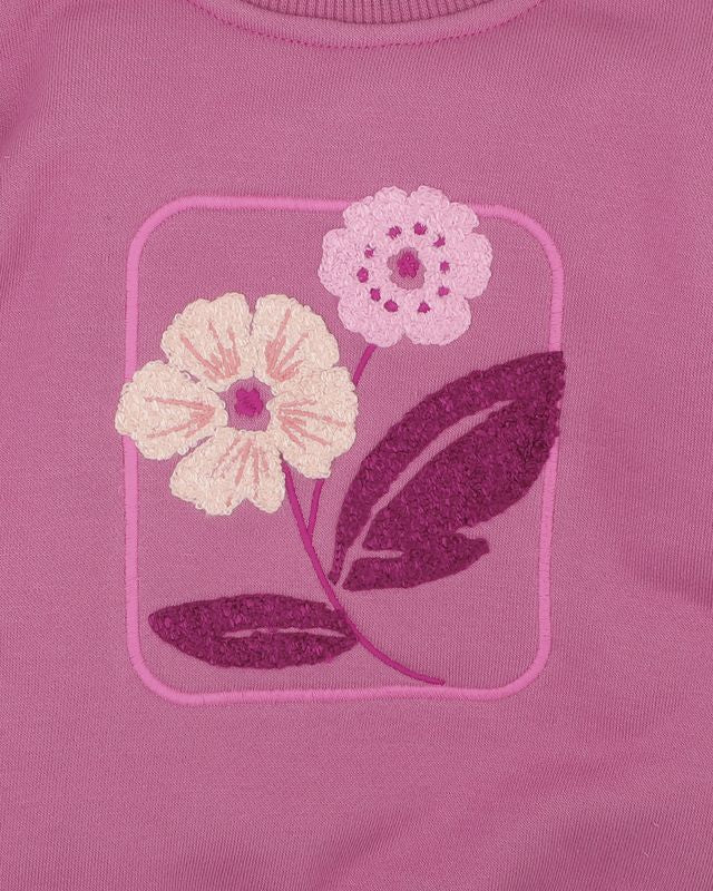 Orchard Bloom Sweatshirt - Berry