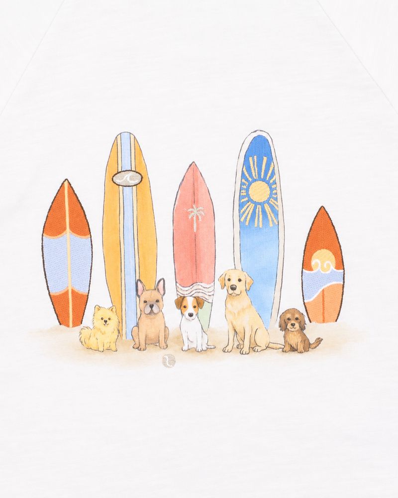 Max Surfer Dogs Tee - Cloud