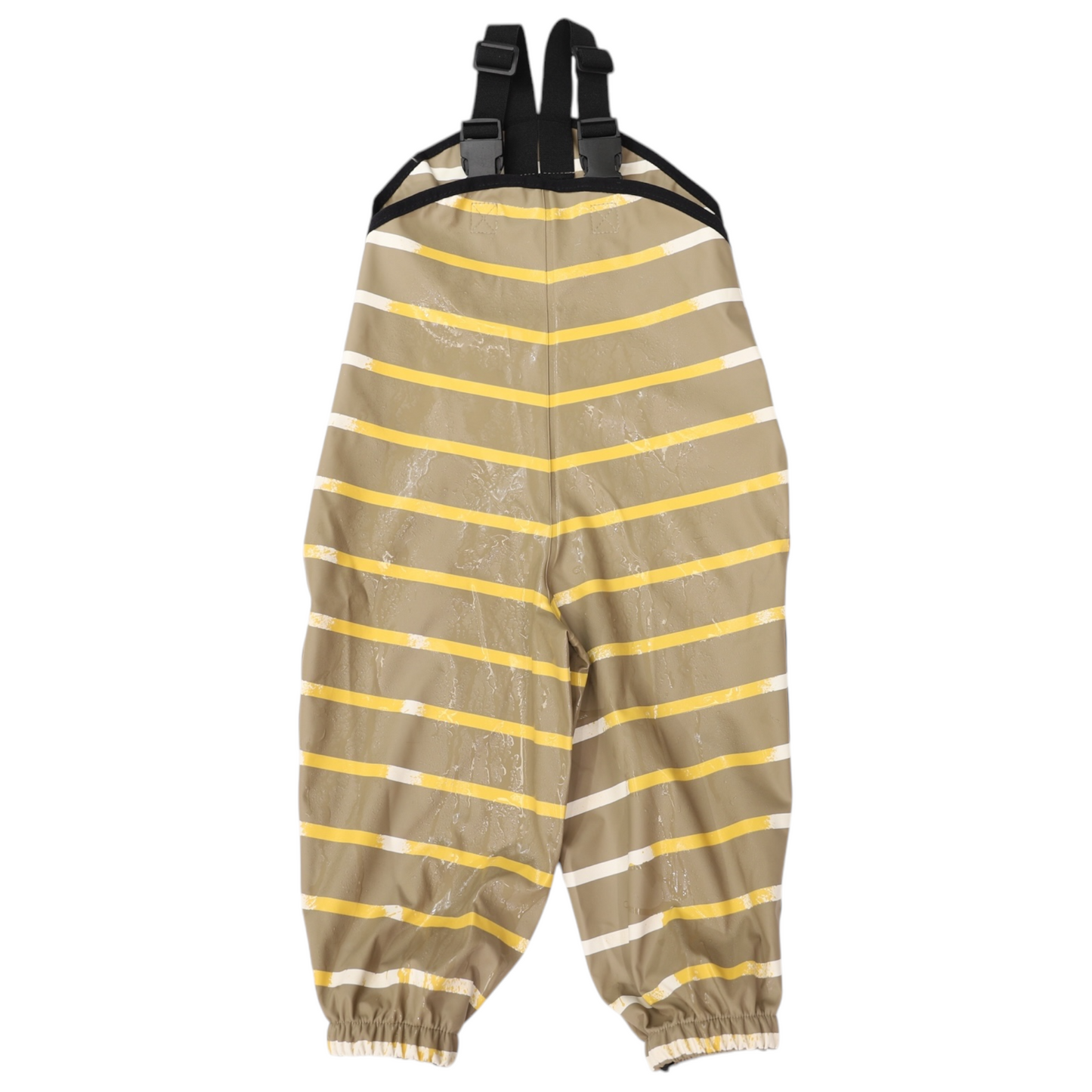 Striped Colour Change Overalls - Chestnut