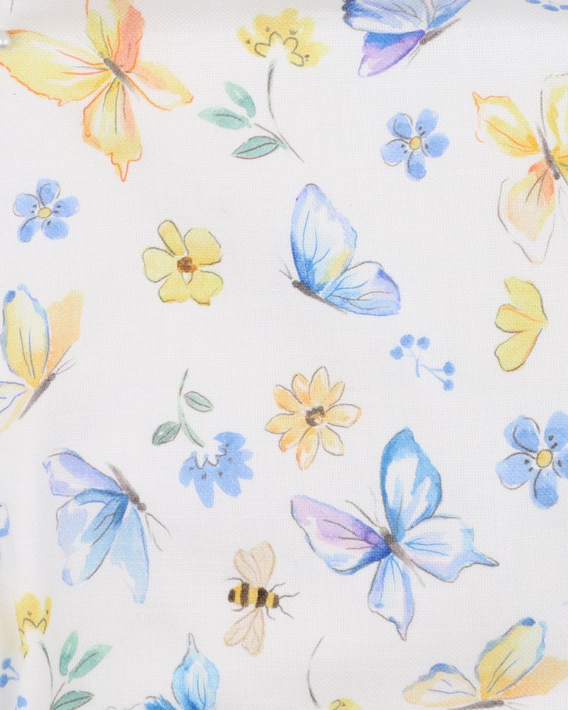 Libby S/S Butterfly Print Romper
