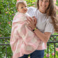 Gingham Baby Blanket - Pink