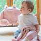 Gingham Baby Blanket - Pink