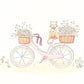 Tess Bicycle Tee - Cloud