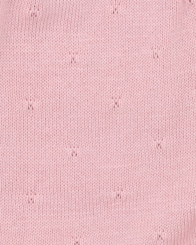 Fern Pointelle Knitted Bodysuit - Blossom