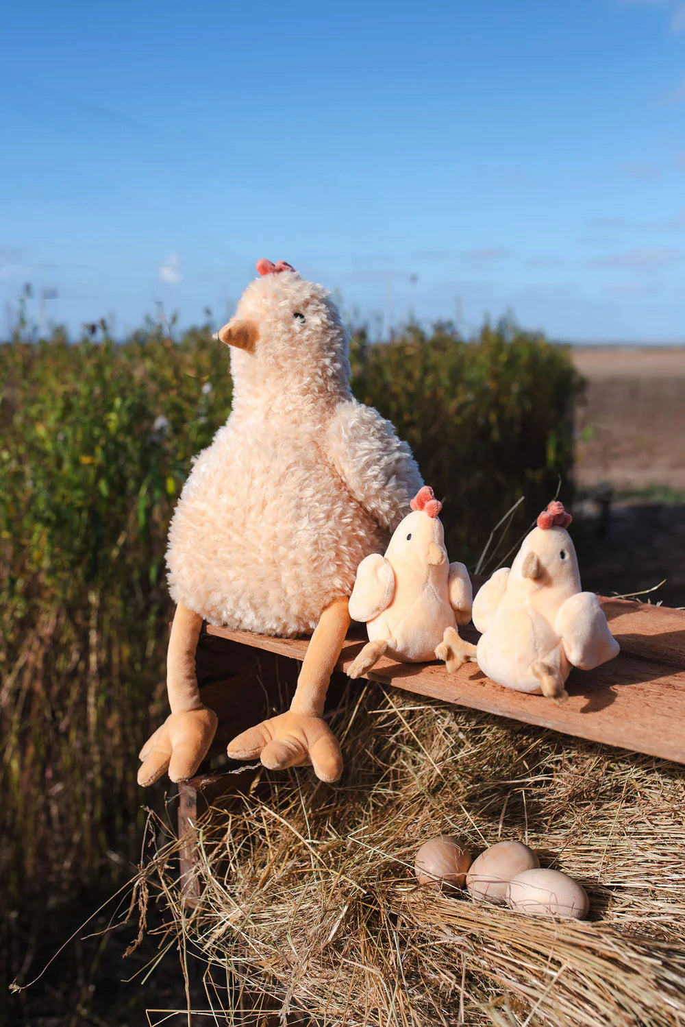Harriet The Hen (Honey) - 40cm