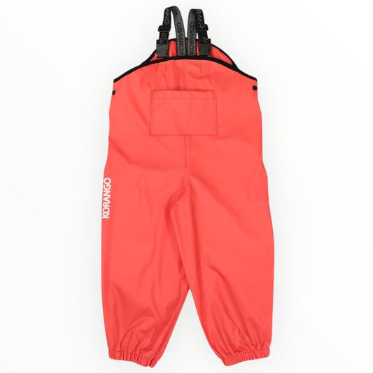 Rain Overalls - Red