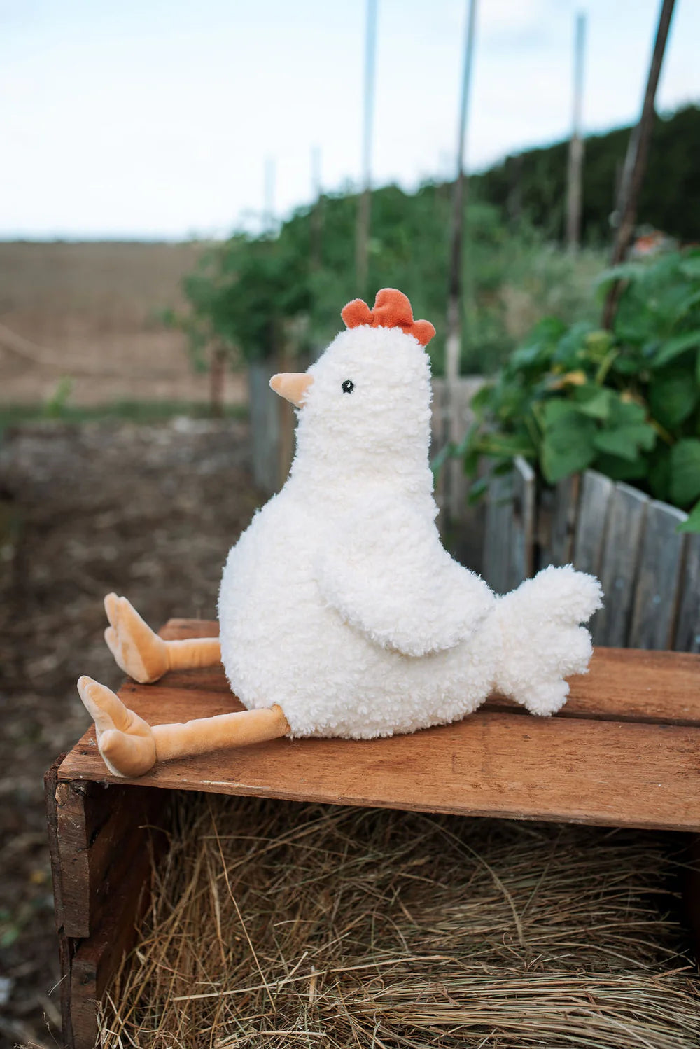 Henrietta The Hen (Cream) - 40cm