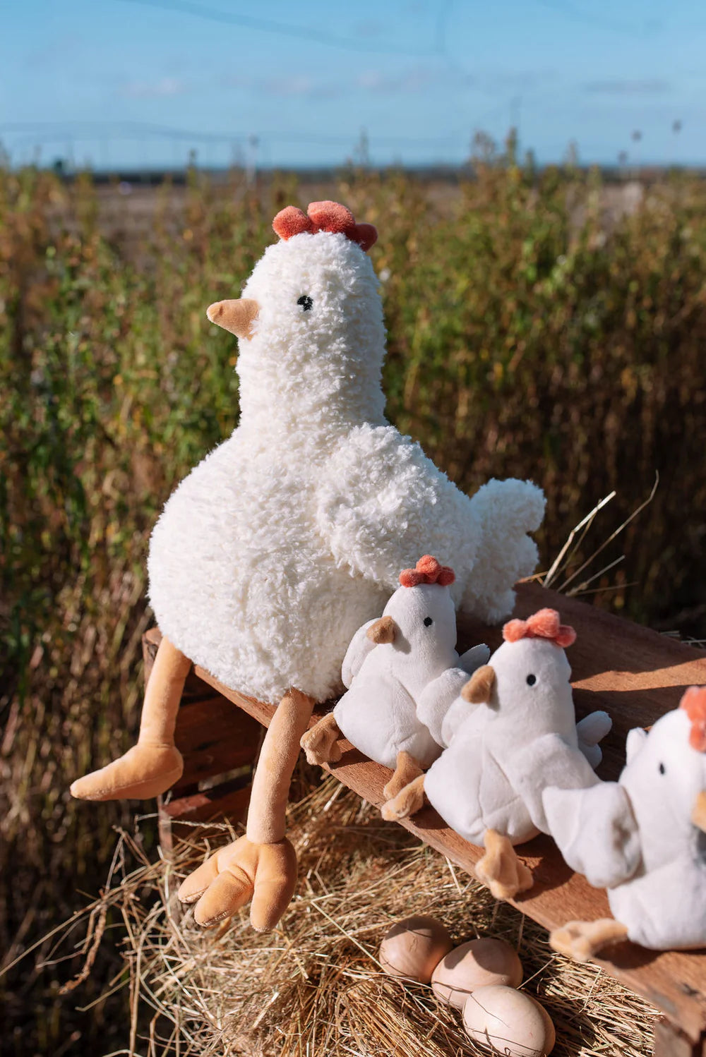 Henrietta The Hen (Cream) - 40cm