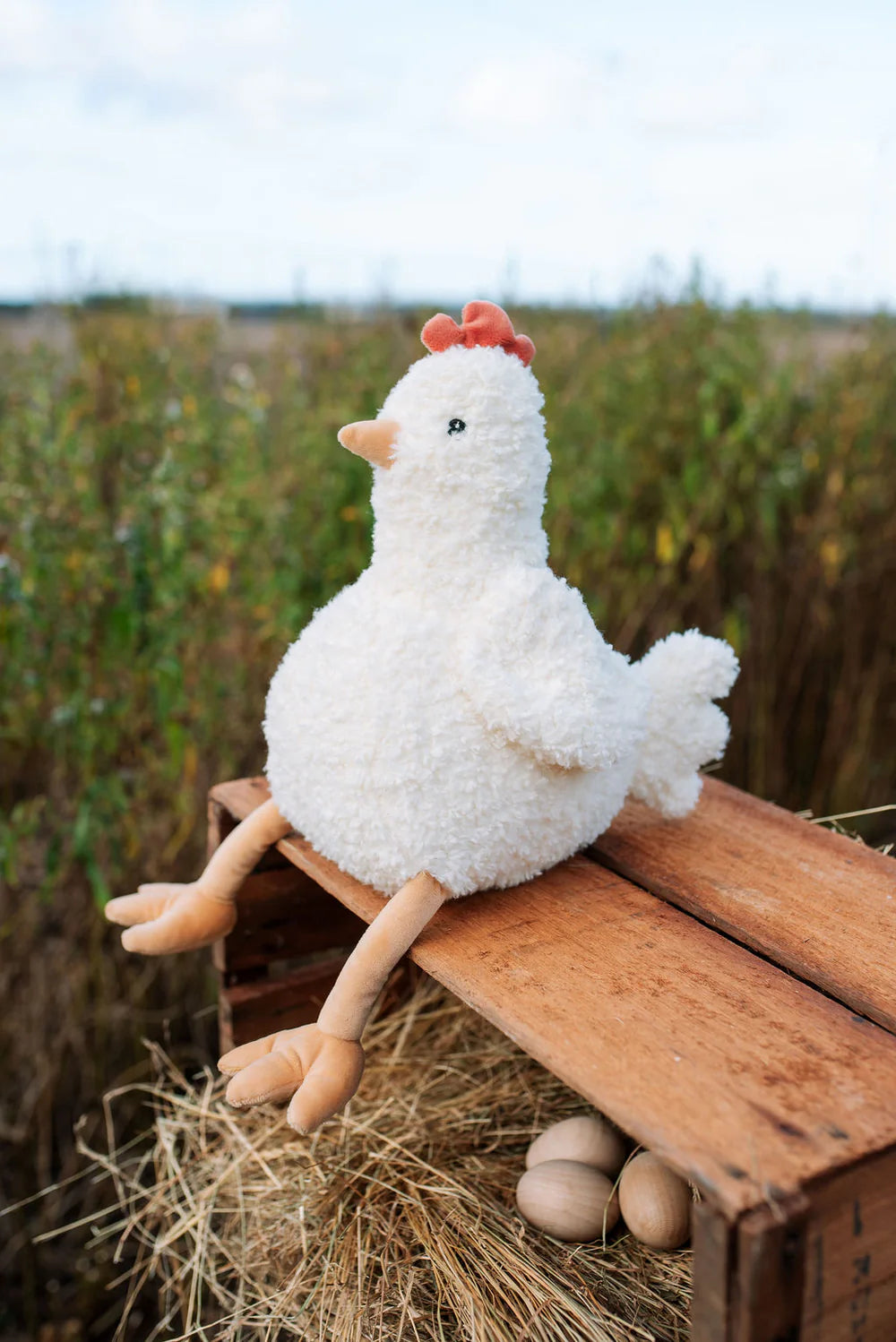 Henrietta The Hen (Cream) - 40cm