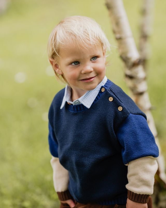 Jake Block Knitted Jumper - Multi