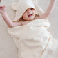 Hooded Towel - Ivory