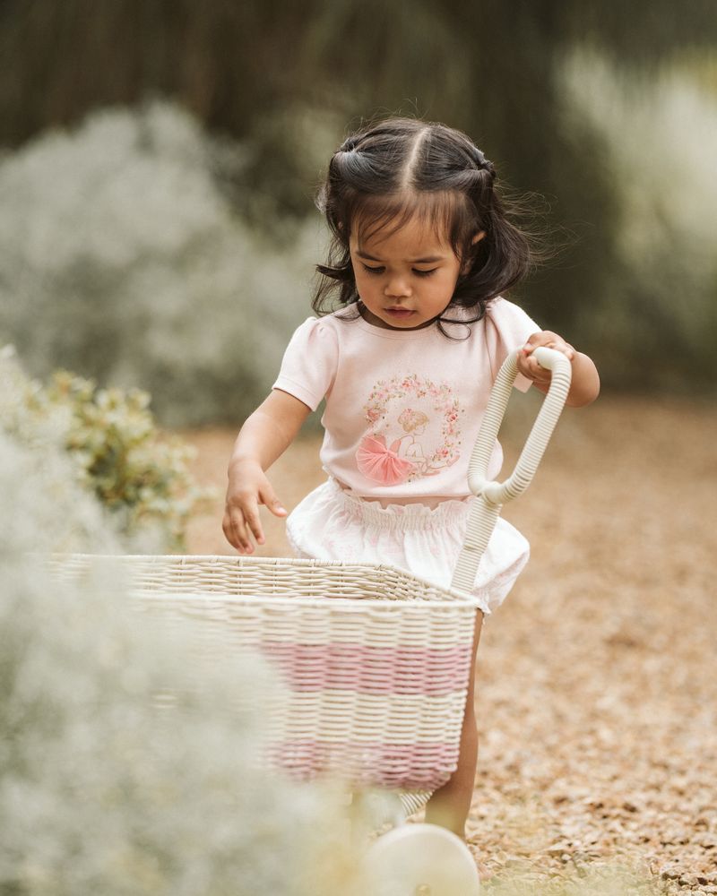 Chelsea Ballerina Tee - Pale Blossom