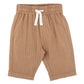 Evan Pinstripe Pants - Caramel Stripe