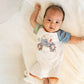 Clayton Farm Scene S/S Romper - Multi
