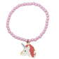 Unicorn Bead Bracelet - Pink