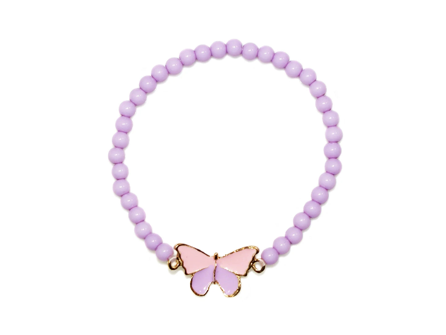 Butterfly Bead Bracelet
