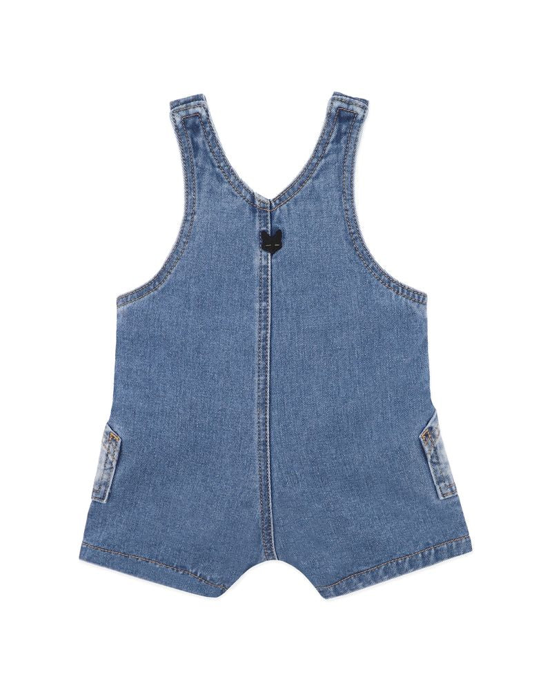 Fox Denim Overalls - Indigo