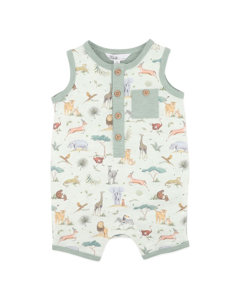 Sway Elephant Romper - Sway Print
