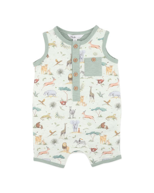 Sway Elephant Romper - Sway Print