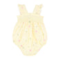 Pia All Over Embroidery Bodysuit - Lemon