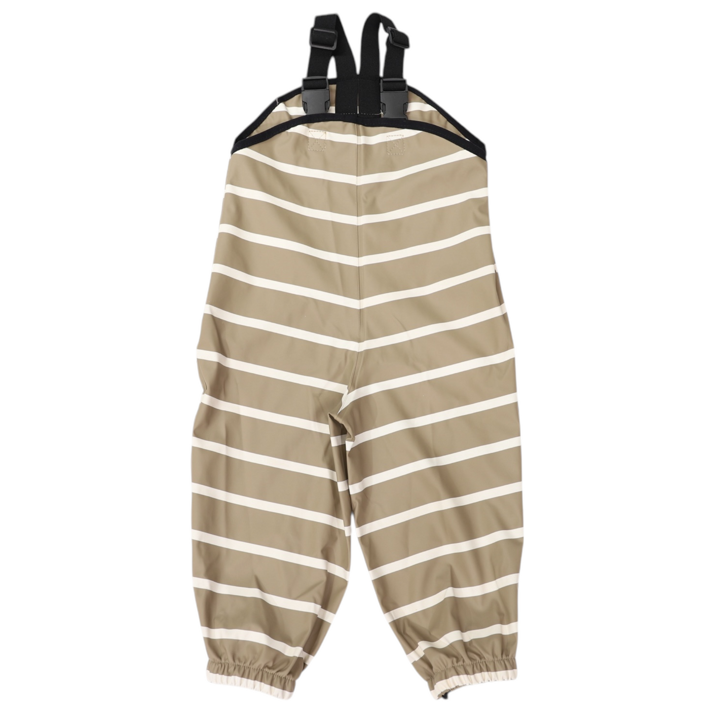 Striped Colour Change Overalls - Chestnut