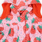 Raincoat Strawberries & Sprinkles - Pink