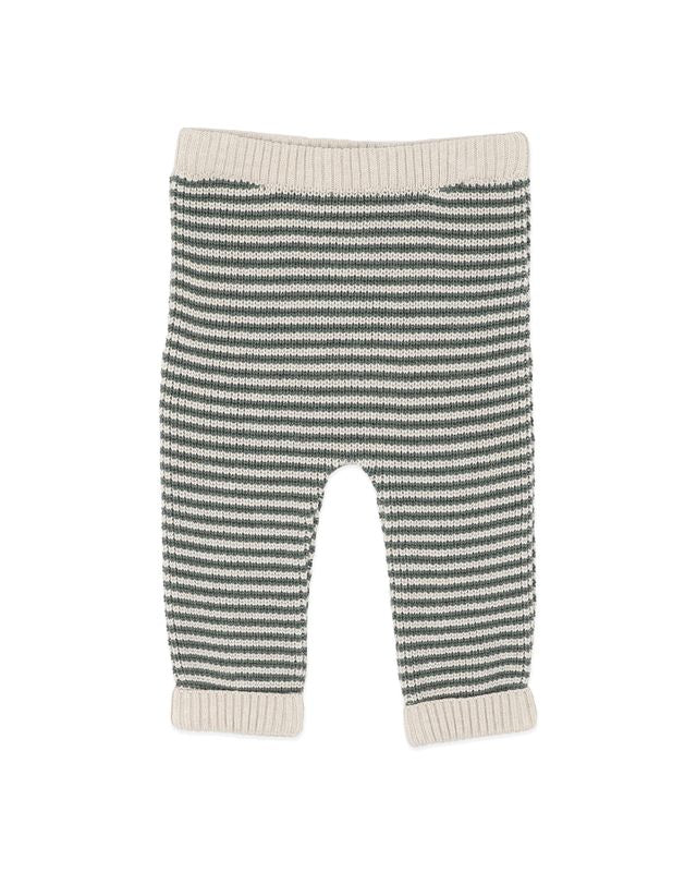 Stripe Knitted Leggings - Otto Stripe