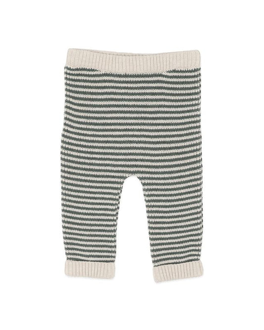 Stripe Knitted Leggings - Otto Stripe