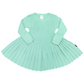 Knit Swing Dress - Green