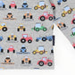 Farm Trucks Top - Grey