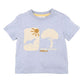 Born To Be Wild Tee - Chalk Blue
