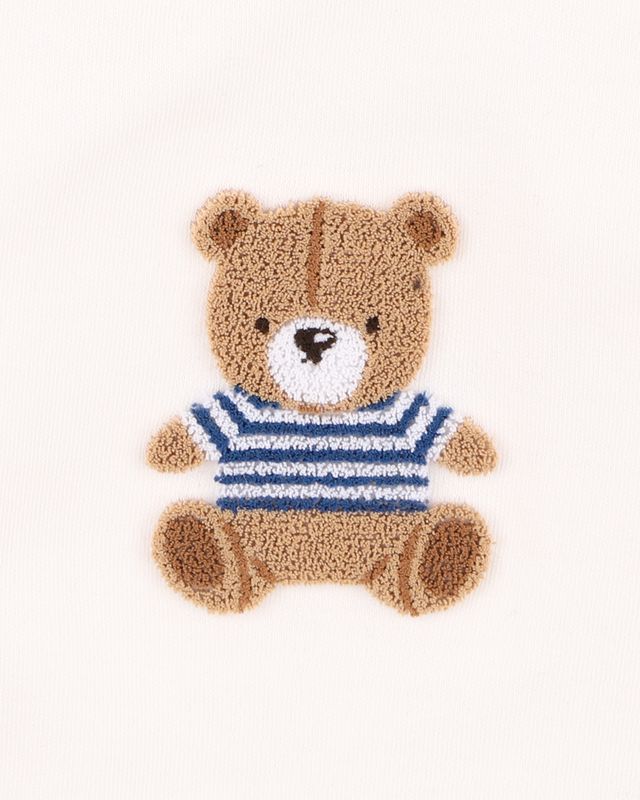 Brady Bear Bodysuit - Cloud